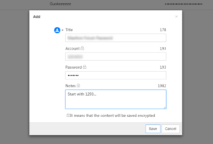 Primary guidelines & tips for MX5 : Passkeeper