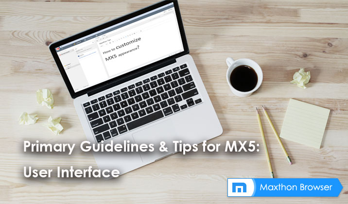 Primary Guidelines & Tips for MX5: User Interface