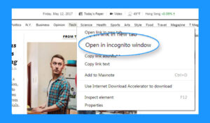 Making your browsing private using Maxthon Cloud browser's Incognito mode