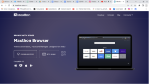 Maxthon private browser for online privacy