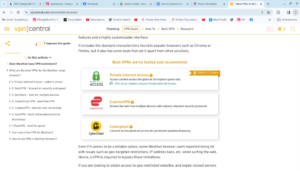VPN Central best VPN