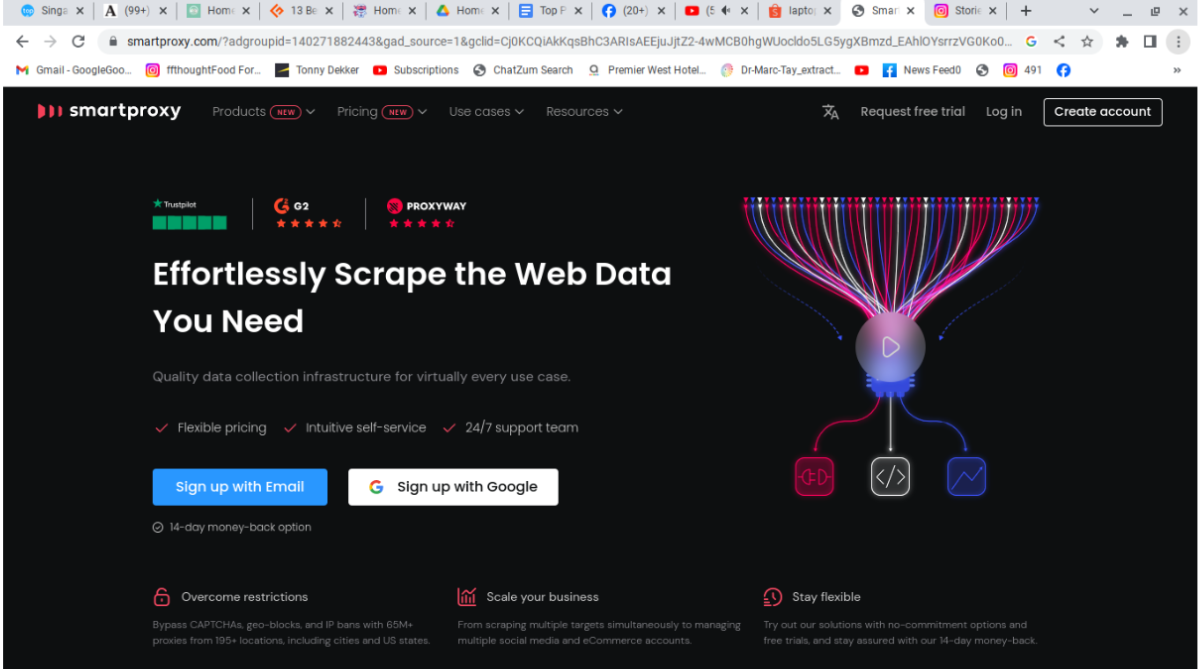 Smartproxy X Browser web proxy