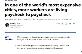 Paycheck to paycheck in 2025