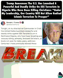 US Strike Against ISIS in Nigeria