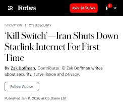 Starlink’s High-Stakes Security Test in Iran