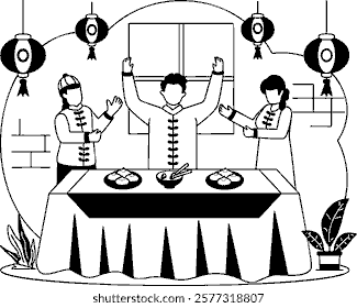 Chinese New Year’s Eve Reunion Dinner (年夜饭)