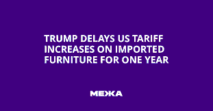 Trump Furniture Tariffs