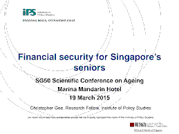 Financial Security in Singapore