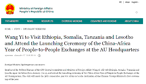 China’s Somalia Diplomacy