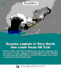 Conviction of Vladimir Motin for the Collision between Portuguese Ship Solong and U.S Tanker Stena Immaculate