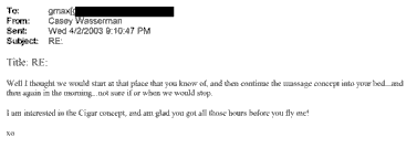 Casey Wasserman’s Apology for Communications with Ghislaine Maxwell