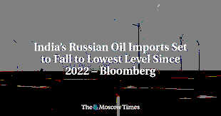 The India-Russia Oil Disruption