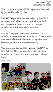 Israel’s Termination of Doctors Without Borders Operations in Gaza