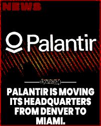 Palantir Technologies: Florida Headquarters Relocation
