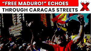 Mass Protests Demanding the Release of Nicolas Maduro