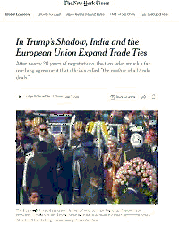 The Trump-Modi Trade Accord of 2026